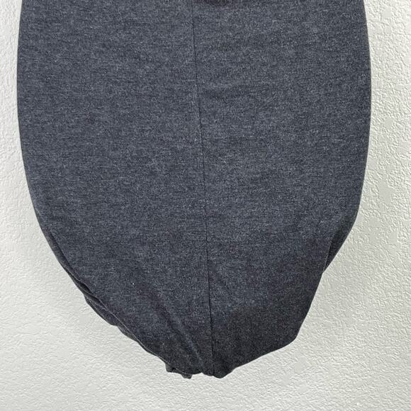 T Alexander Wang Chamoisee Gray Twisted Bubble Knee Length Mini Skirt XS/Small - Picture 8 of 12